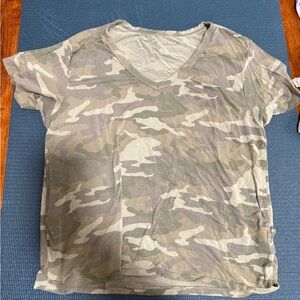 American Eagle Outfitters Soft & Sexy Camo Tee